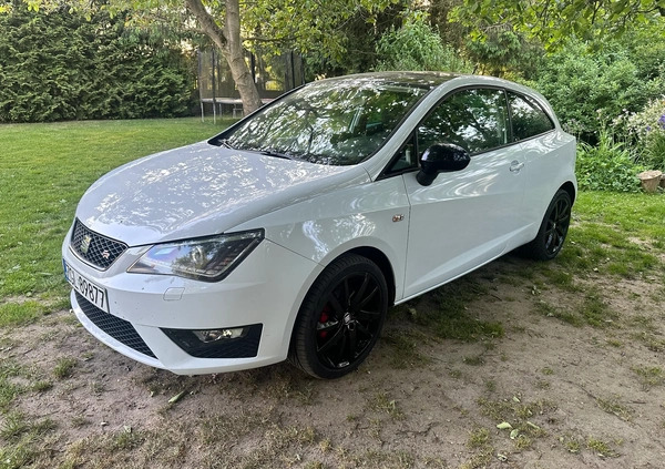 Seat Ibiza cena 38900 przebieg: 151125, rok produkcji 2015 z Maszewo małe 56